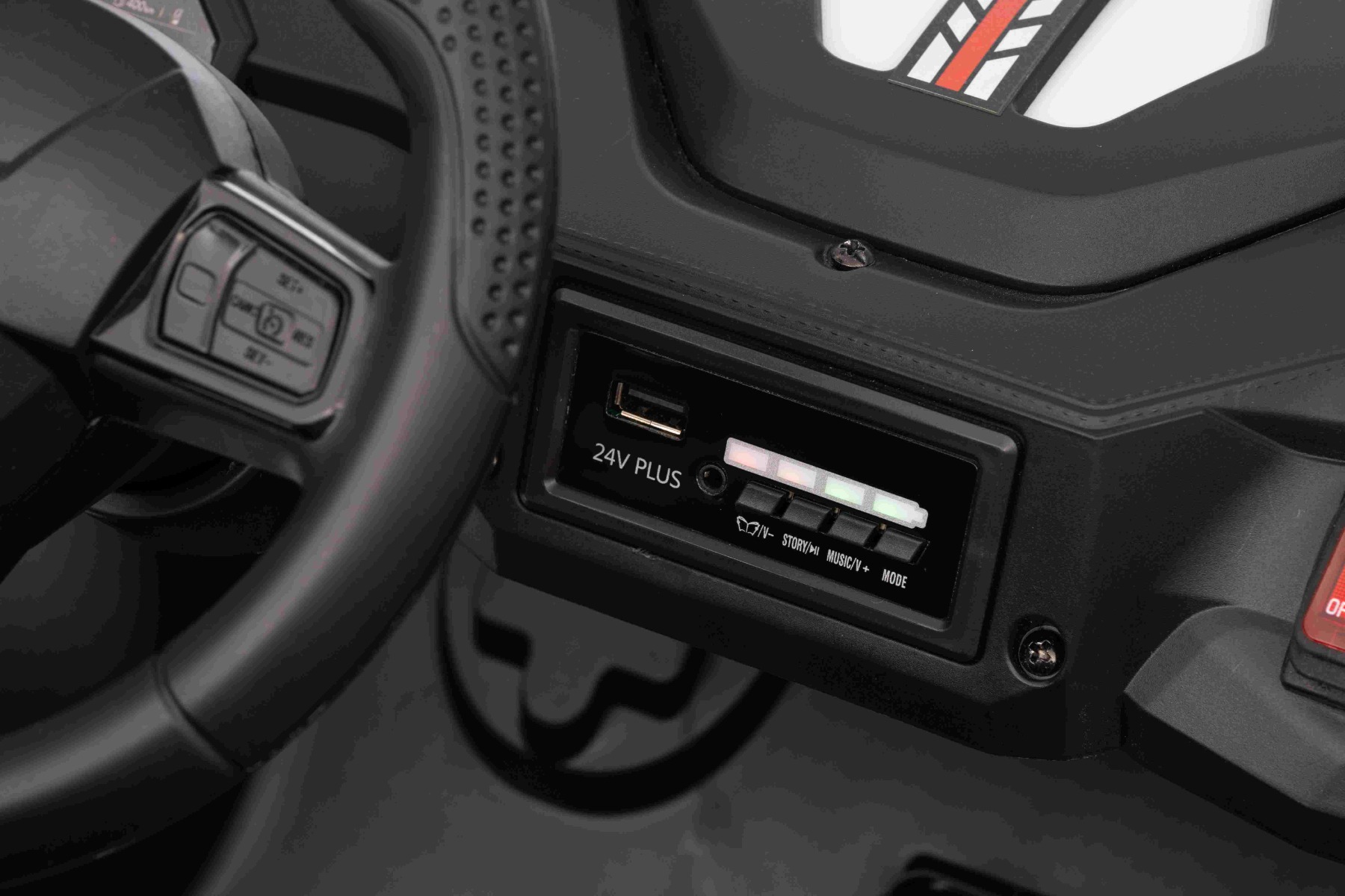MP3-Player mit Batteriestandsanzeige