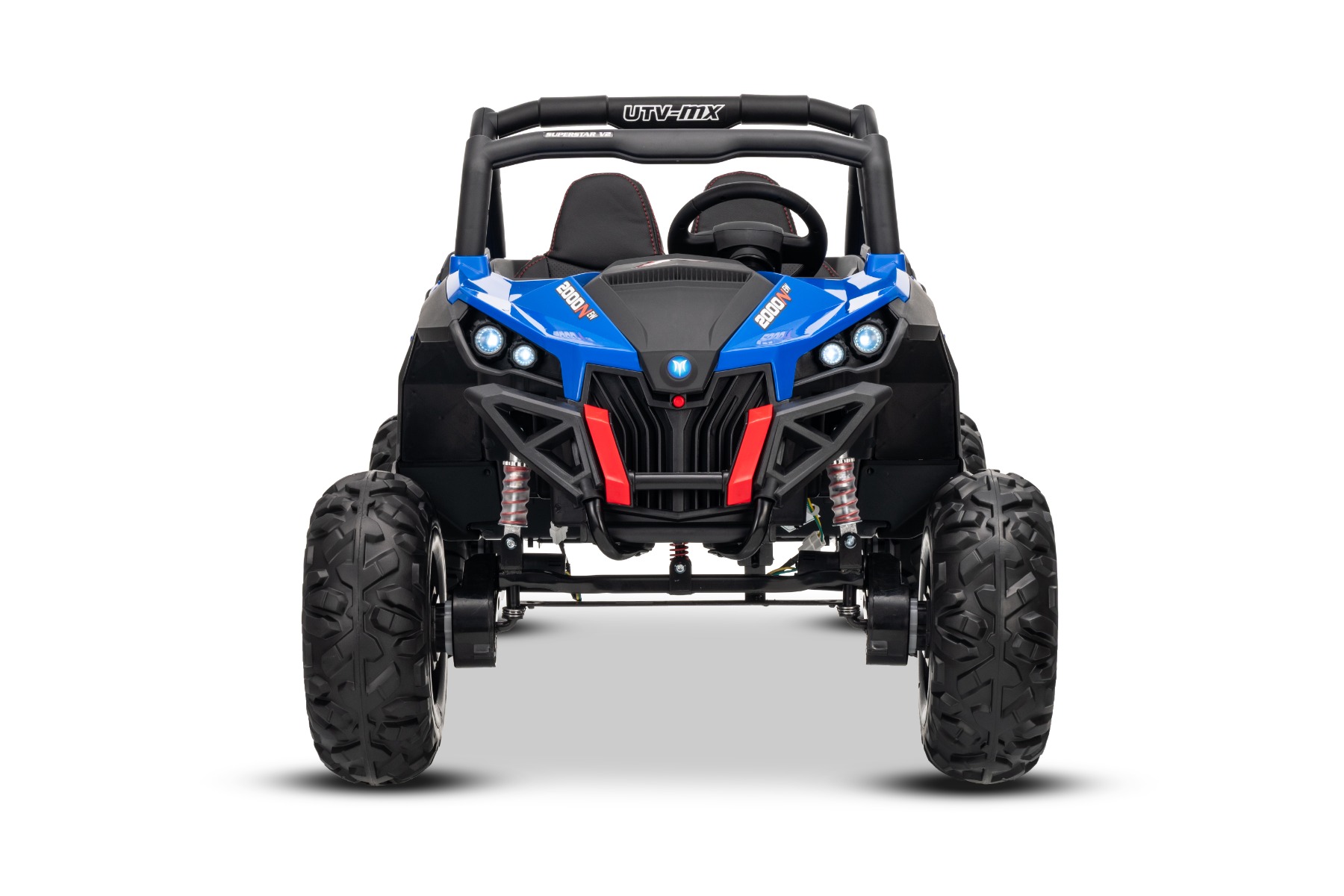 Vordere LED-Leuchten mit Federung auch vorne