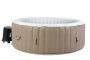 BeneoSpa NEU Tragbarer aufblasbarer Whirlpool für 6 Personen, Spa, Braun-weiß