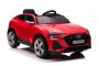 12V Kinder Elektroauto 4x4 Audi E-tron Sportback rot, Kunstledersitz, 2,4 GHz Fernbedienung, Eva-Räder, USB/Aux-Eingang, Bluetooth, Allradfederung, 12V/7Ah Batterie, LED-Leuchten, weiche EVA-Räder, 4 X 25W Motor, ORIGINAL-Lizenz