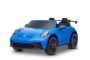 Elektrisches Kinderauto Porsche 911 GT3 24V mit 4x4-Antrieb, blau, zwei Sitze, 2,4-GHz-Fernbedienung, USB/AUX-Eingang, 200W-Motoren, Federung, Lithium-Batterie, LED-Leuchten vorne und hinten, ORIGINALE Lizenz