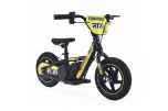 Elektro Laufrad für Kinder RIRIBIKE RTX3 24V (12"), Gelb, Lithium-Batterie, 100W-Motor, Scheibenbremse, verstellbarer weicher PU-Sitz