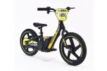 Elektro Laufrad für Kinder RIRIBIKE RTX6 24V (16"), gelb, Lithiumbatterie, 250W-Motor, Scheibenbremse, verstellbarer weicher PU-Sitz