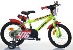 DINO Bikes - Kids bike 16 "416US - black-June 2017