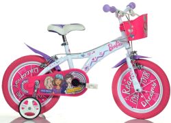 DINO Bikes - Kids bike 14 "614GBA - Barbie 2018