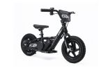 Elektro Laufrad für Kinder RIRIBIKE RTX3 24V (12"), Schwarz, Lithium-Batterie, 100W-Motor, Scheibenbremse, verstellbarer weicher PU-Sitz