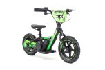 Elektro Laufrad für Kinder RIRIBIKE RTX3 24V (12"), grün, Lithium-Batterie, 100W-Motor, Scheibenbremse, verstellbarer weicher PU-Sitz