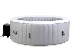 BeneoSpa NEU Tragbarer aufblasbarer Whirlpool für 4 Personen, Spa, Grau