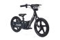 Elektro Laufrad für Kinder RIRIBIKE RTX6 24V (16"), schwarz, Lithiumbatterie, 250W-Motor, Scheibenbremse, verstellbarer weicher PU-Sitz