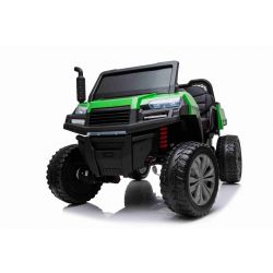 Farm-Elektroauto RIDER 4X4 mit Vierradantrieb, 2x12V Batterie, EVA-Räder, Federachsen, 2,4 GHz Fernbedienung, Zweisitzer, MP3-Player mit USB/SD-Eingang, Bluetooth