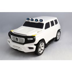 Kinder ziehen lizenziertes Mercedes-Benz Ener-G-Force-Gepäck mit - Weiss, kleine Reisetasche