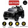 Elektroauto für Kinder JEEP Wrangler, Schwarz, Doppelsitz aus Kunstleder Kunstleder Türen öffnen, Radio mit Bluetooth- und USB-Eingang, Allradantrieb, Lithium-Batterie, EVA-Räder, Aufhängungsachsen, 2,4-GHz-Fernbedienung, Lizenziert