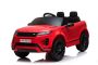 Elektroauto für Kinder Range Rover EVOQUE, Einsitzer, rot, Kunstledersitz, MP3-Player mit USB-Eingang, 4x4-Antrieb, 12V10Ah-Batterie, EVA-Räder, Hinterradaufhängung, Schlüsselstart, 2,4-GHz-Bluetooth-Fernbedienung, lizenziert