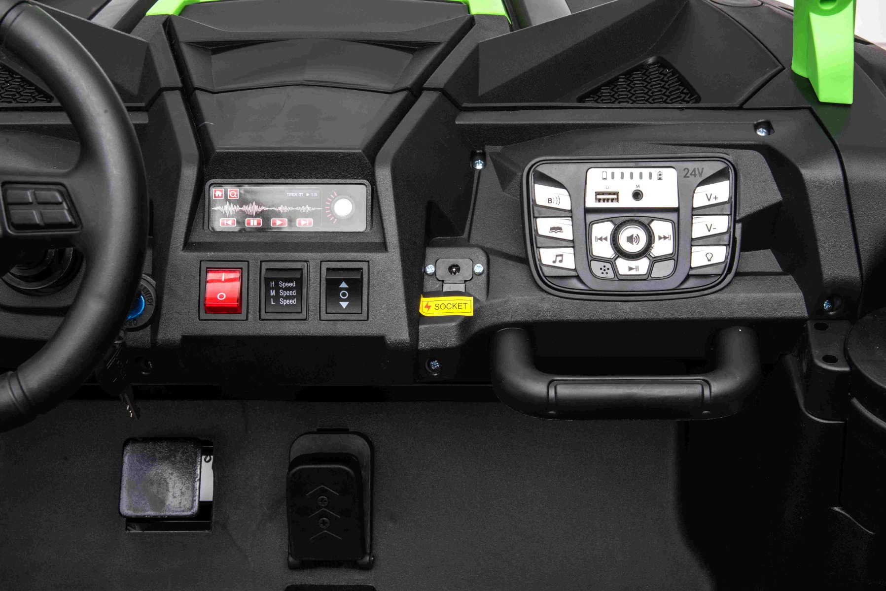 MP3-Player mit USB-Anschluss und SD-Karteneingang