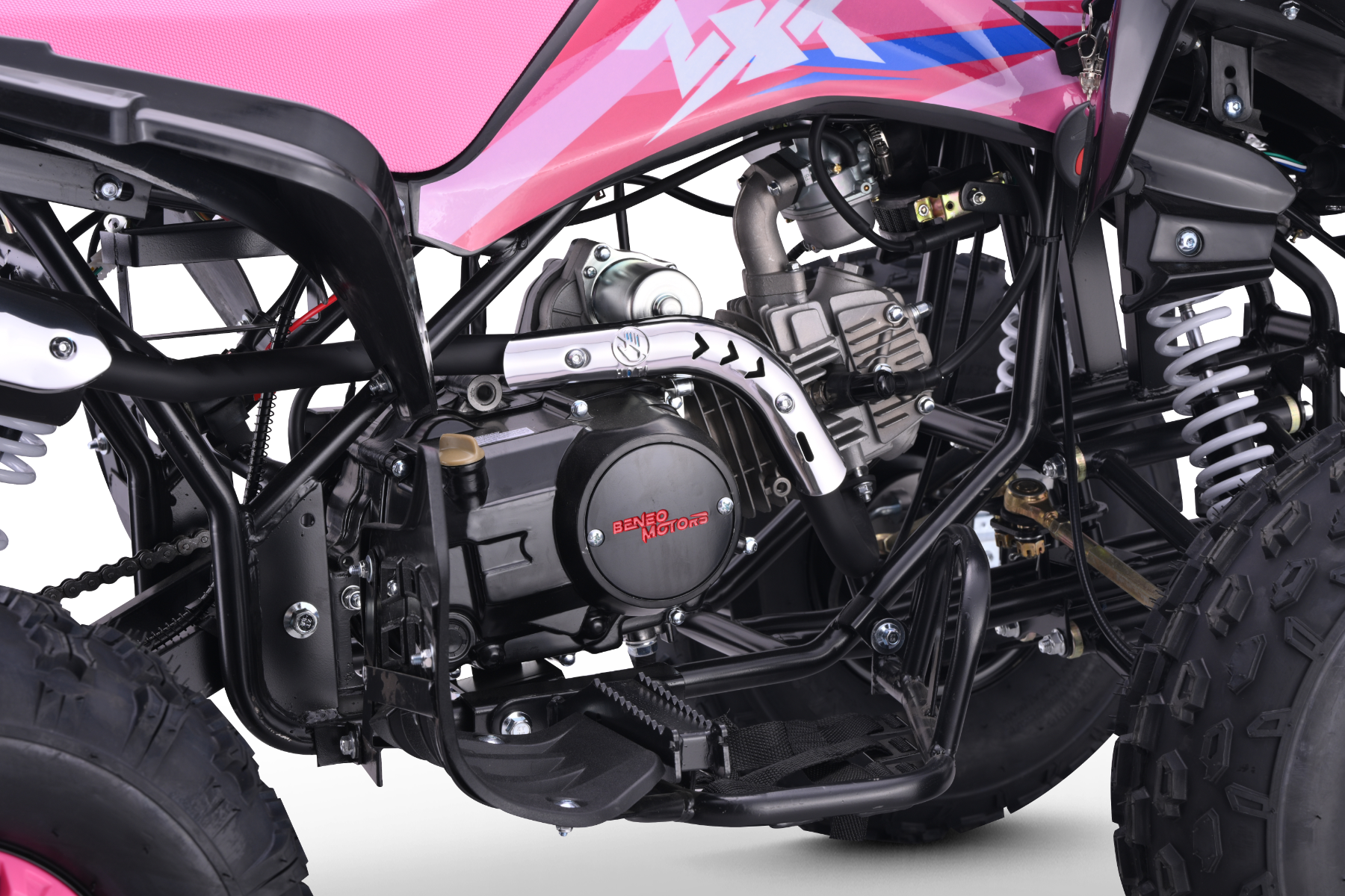 Viertaktmotor mit Automatikgetriebe
