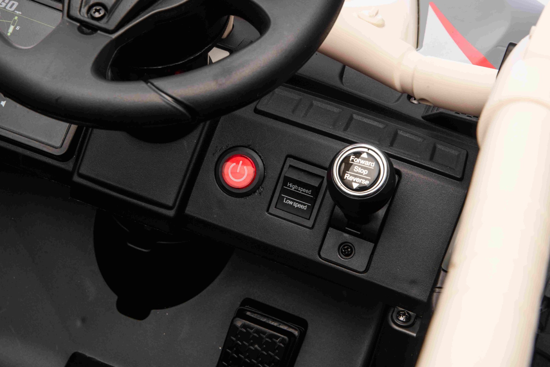 Richtungshebel, Geschwindigkeits-Schalter